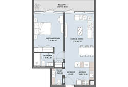 1 bedroom apartment